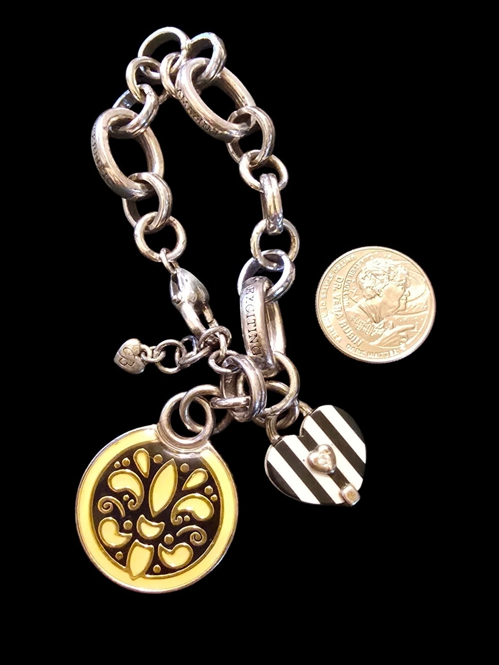Brighton Sassy Fleur-de-lis bracelet